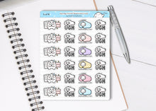 Load image into Gallery viewer, S_678 Avoiding Responsibilites | Squidge Stickers | Planner Stickers