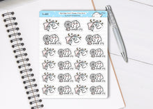Load image into Gallery viewer, S_680 Can't Sleep (Too Hot) | Squidge Stickers | Planner Stickers