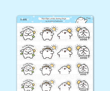 Load image into Gallery viewer, S_681 Sunny Days | Squidge Stickers | Planner Stickers