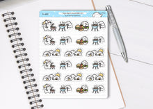 Load image into Gallery viewer, S_682 BBQ (2) | Squidge Stickers | Planner Stickers