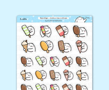 Load image into Gallery viewer, S_684 Iconic Ice Lollies | Squidge Stickers | Planner Stickers