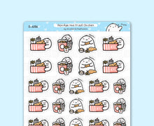 Load image into Gallery viewer, S_686 Fried Chicken | Squidge Stickers | Planner Stickers