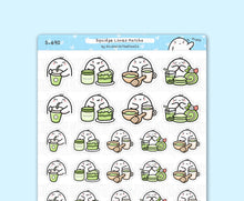 Load image into Gallery viewer, S_690 Matcha | Squidge Stickers | Planner Stickers