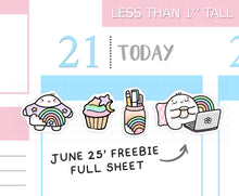 Load image into Gallery viewer, S_697 June 25' Freebie Sampler | Squidge Stickers