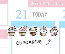 Load image into Gallery viewer, S_699 Cupcakes | Squidge Stickers