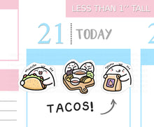 Load image into Gallery viewer, S_706 Tacos | Squidge Stickers
