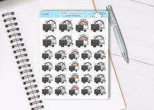Load image into Gallery viewer, S_721 Working on Computer | Squidge Stickers