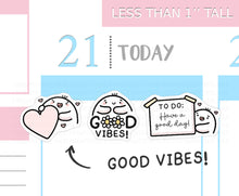Load image into Gallery viewer, S_779 Good Vibes | Squidge Stickers