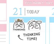 Load image into Gallery viewer, S_781 Thinking Time | Squidge Stickers