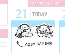 Load image into Gallery viewer, S_783 Cosy Gaming | Squidge Stickers