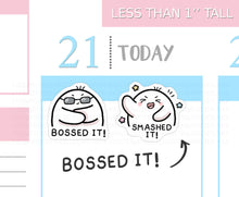 Load image into Gallery viewer, S_799 Smashed it! | Squidge Stickers