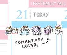 Load image into Gallery viewer, S_838 Romantasy Reader | Squidge Stickers