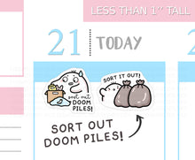 Load image into Gallery viewer, S_839 Sorting Doom Piles | Squidge Stickers