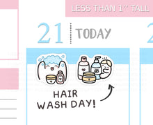 Load image into Gallery viewer, S_846 Hair Wash Day! | Squidge Stickers