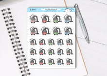 Load image into Gallery viewer, S_858 Hoovering | Squidge Stickers