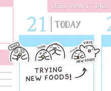 Load image into Gallery viewer, S_859 Trying New Foods | Squidge Stickers
