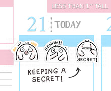 Load image into Gallery viewer, S_860 Keeping a Secret | Squidge Stickers