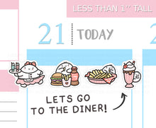 Load image into Gallery viewer, S_863 Retro Diner | Squidge Stickers