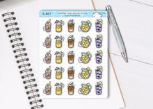 Load image into Gallery viewer, S_867 Summery Drinks | Squidge Stickers