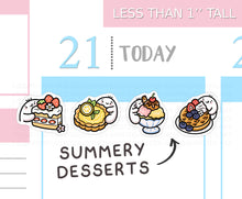 Load image into Gallery viewer, S_868 Summer Desserts | Squidge Stickers