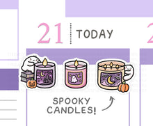 Load image into Gallery viewer, S_936 Cute Candles | Spooky/Halloween Collection