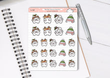 Load image into Gallery viewer, S_967 Cosy Hats | Squidge Stickers