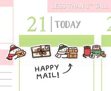Load image into Gallery viewer, S_979 Festive Happy Mail | Squidge Stickers