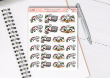 Load image into Gallery viewer, S_980 Festive Catch Up Chat | Squidge Stickers