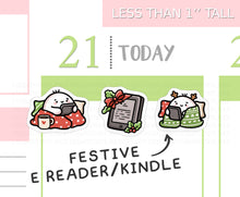 Load image into Gallery viewer, S_983 Festive E-Reader | Squidge Stickers
