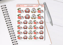 Load image into Gallery viewer, S_735 Squidge Santa | Squidge Stickers