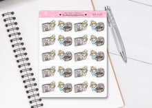 Load image into Gallery viewer, L_287 Air Fryer Cooking| Lottie Stickers | Planner Stickers