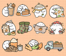 Load image into Gallery viewer, Squidge Autumn AND Halloween Bestsellers Digital Bundle