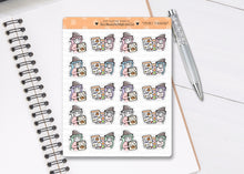 Load image into Gallery viewer, FL_037 Spooky Planning | Lottie Stickers | Autumn/Fall and Halloween Planner Stickers