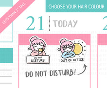 Load image into Gallery viewer, L_257 Do Not Disturb | Lottie Stickers | Planner Stickers
