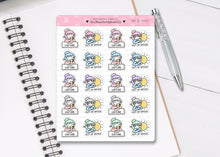 Load image into Gallery viewer, L_257 Do Not Disturb | Lottie Stickers | Planner Stickers