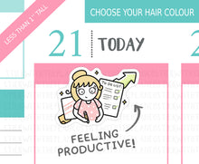 Load image into Gallery viewer, L_343 Productive | Lottie Stickers | Planner Stickers