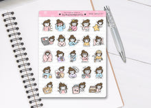 Load image into Gallery viewer, L_317 Mixed Sampler 23' | Lottie Stickers | Planner Stickers