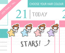 Load image into Gallery viewer, L_272 Stars | Lottie Stickers | Planner Stickers