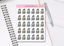Load image into Gallery viewer, L_281 Wheelchair | Lottie Stickers | Planner Stickers
