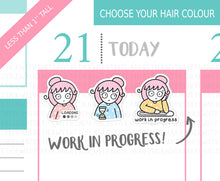 Load image into Gallery viewer, L_282 Work in Progress | Lottie Stickers | Planner Stickers