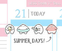 Load image into Gallery viewer, S_007 Squidge Loves Summer | Squidge Stickers | Planner Stickers