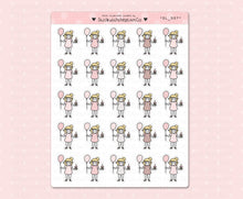 Load image into Gallery viewer, SL_007 Birthday | Neutral Lottie Stickers | Planner Stickers