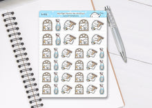 Load image into Gallery viewer, S_012 Squidge Washes the Windows | Squidge Stickers | Planner Stickers