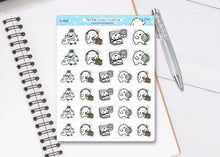 Load image into Gallery viewer, S_018 Squidge Goes Travelling | Squidge Stickers | Planner Stickers