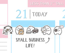 Load image into Gallery viewer, S_022 Squidge Runs a Small Business | Squidge Stickers| Planner Stickers
