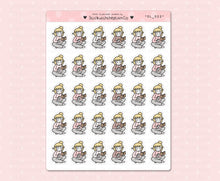 Load image into Gallery viewer, SL_022 Cosy Reading | Neutral Lottie Stickers | Planner Stickers