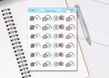Load image into Gallery viewer, S_023 Squidge Watches TV | Squidge Stickers | Planner Stickers