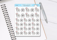 Load image into Gallery viewer, S_024 Squidge Celebrates Birthdays! | Squidge Stickers | Planner Stickers