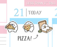 Load image into Gallery viewer, S_026 Squidge Loves Pizza | Squidge Stickers | Planner Stickers