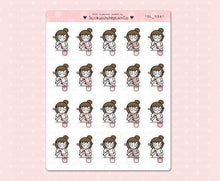 Load image into Gallery viewer, SL_026 Nail Painting | Neutral Lottie Stickers | Planner Stickers